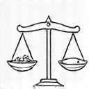 Minimalist icon representing weight management